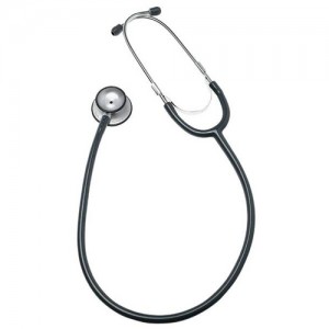 [RIS-4001-01] Estetoscopio Duplex adulto campana en aluminio color negro