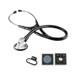 Estetoscopio Top-Cardiology de acero inoxidable, vino 