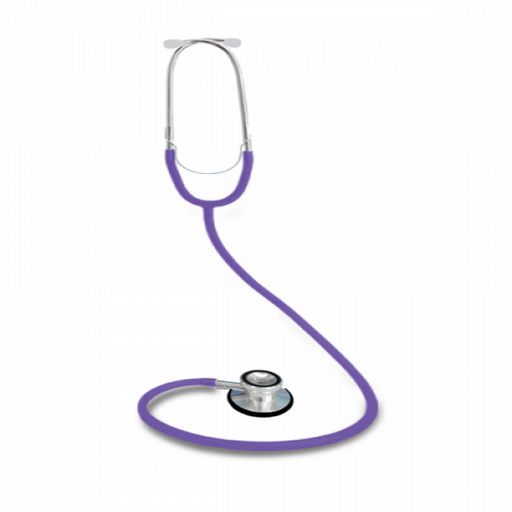 [MES-HS-30B-C12V1] Estetoscopio de doble campana color morado