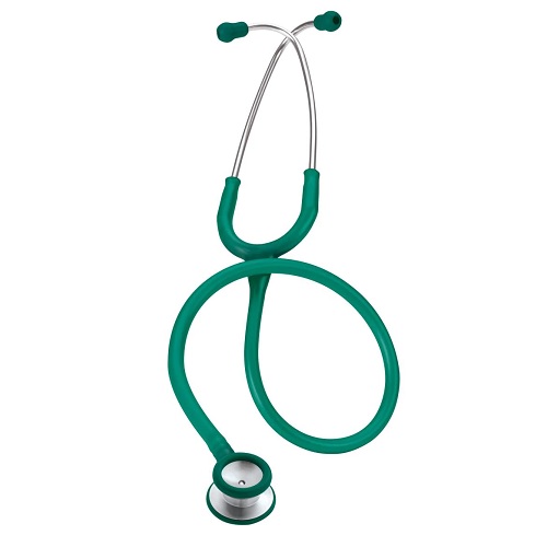 [MES-HS-30J-C10V1] Estetoscopio doble campana deluxe color verde