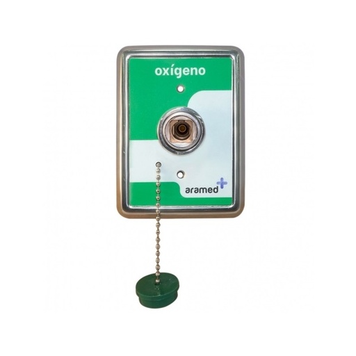 Toma de pared Aramed tipo NFPA oxigeno E.R.