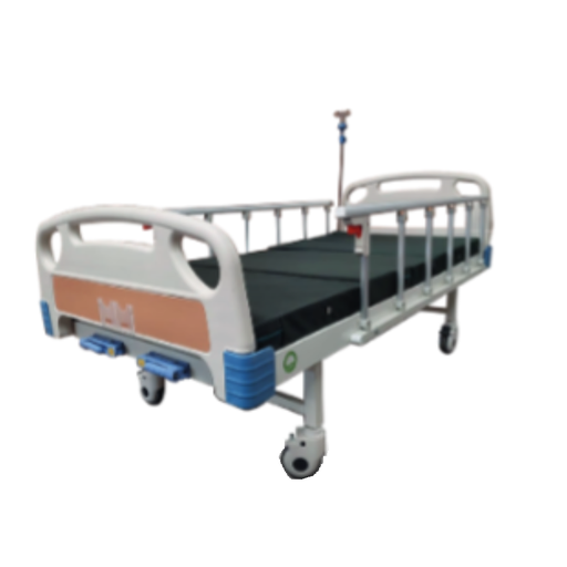 [EKM-EJ100901H] Cama para hospital manual de lujo con colchón y mesa