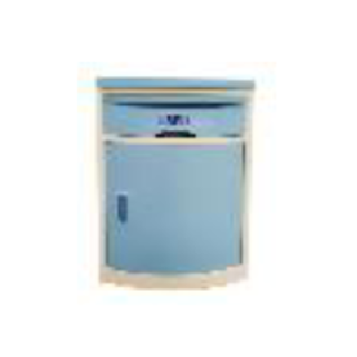 [HEL-HMLE-24-ABC] Buró clínico con cajón y puerta ABC con ruedas tipo yoyo 47x47x79 cm