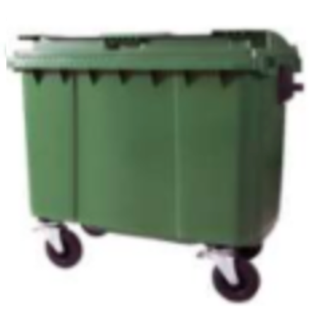 [A1C-VIC660HD] Contenedor de 660 lts con ruedas de hule